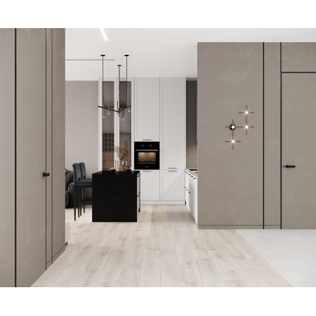 Керамогранит Latina Grey серый структурный 20x120