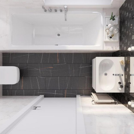 Мозаика K-1000/MR/m13 Marble Trend CARRARA 30,7х30,7