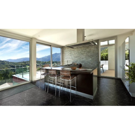 Керамогранит Pietra Black / Пьетра Черный PGR 60x60