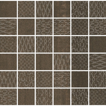 Керамогранит DD2013/MM Про Дабл коричневый мозаичный 30х30