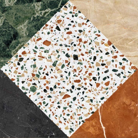 Керамогранит 0005896 Play Marble White 20x20