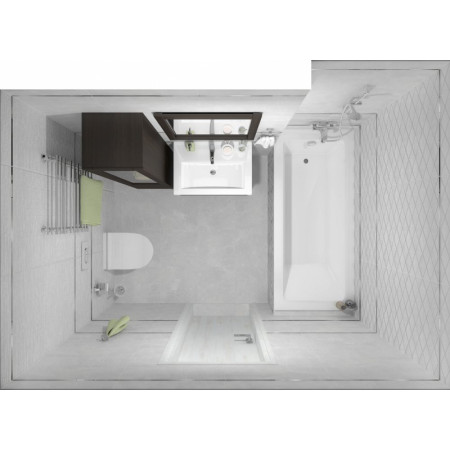 Плитка Декор Alcor Tresor белый 17-03-01-1187-0 20х60