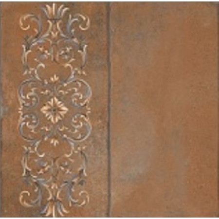 Керамогранит SG926400N Каменный остров коричневый декорированный 30x30