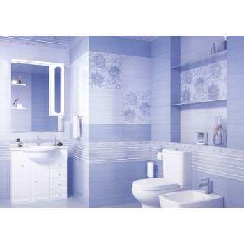 Плитка BW0PIN03 Pion Azul Бордюр 5х50