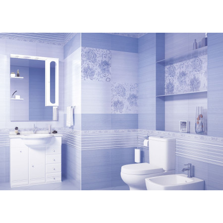 Плитка BW0PIN03 Pion Azul Бордюр 5х50