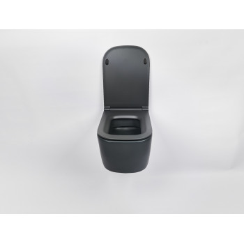 Комплект унитаза с крышкой GALASSIA KIT MEG11PRO 5486NEMT Slim