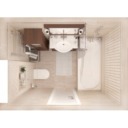 Плитка 60110 Glossy серый 20х60