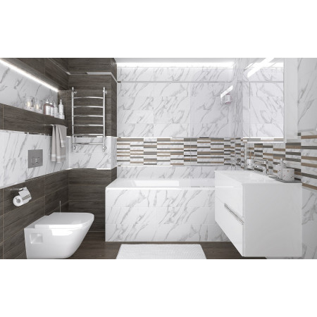 Плитка 60142 Joy белый 20х60