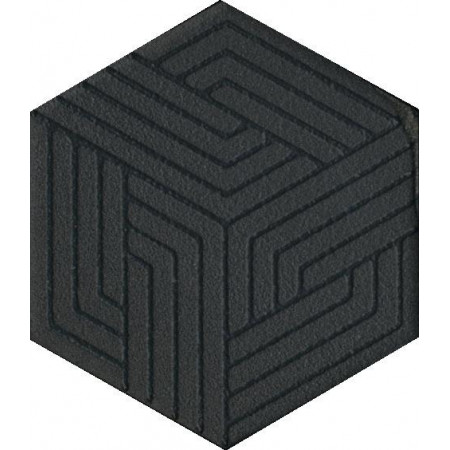 Керамогранит OS/B241/63001 Декор Агуста черный 6х5,2