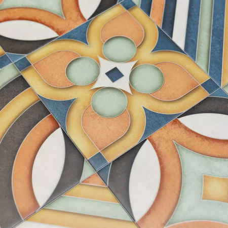 Плитка HGD/A557/5009 Декор Фантазия 3 матовый 20x20