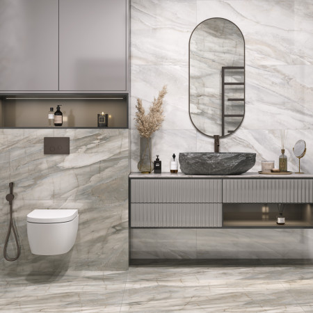 Керамогранит 60120LMS15P Limestone Dark полированный 600x1200x7