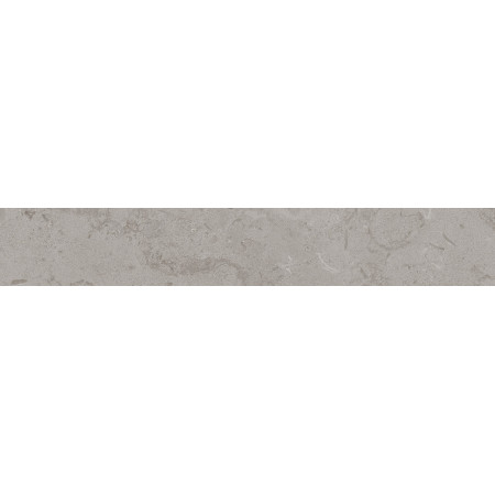 Керамогранит DD205220R/3BT Плинтус Про Лаймстоун серый натуральный обрезной 60х9,5