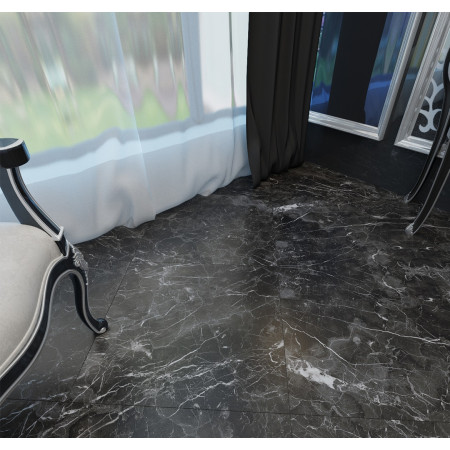 Керамогранит BM0H32M05 Black Marble Base Black 60х60