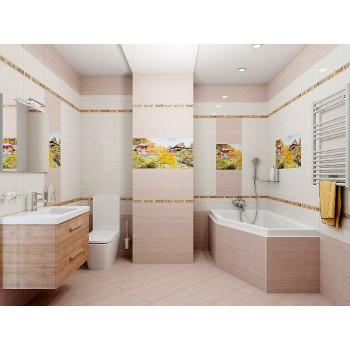 Плитка Бордюр рельефный Japan br1020D301-2 20х10