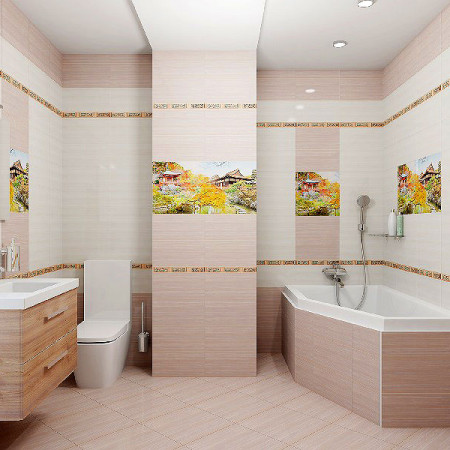 Плитка Бордюр рельефный Japan br1020D301-2 20х10