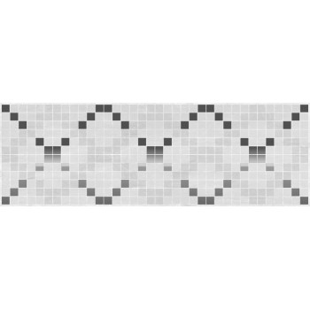 Плитка Декор Мармара Паттерн серый 17-03-06-616 20х60