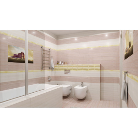 Плитка Бордюр рельефный Castle br1020D194-2 20х10