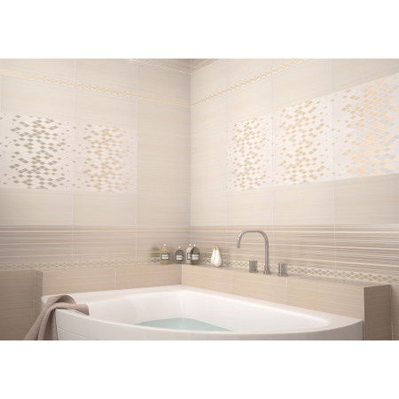 Плитка DW9SHN11 Shine Begie Декор 24.9х50