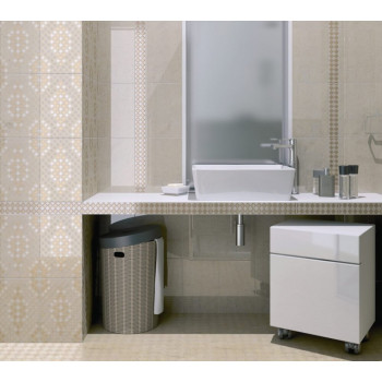 Плитка OP/B181/17064 Декор Витраж желтый 15*15