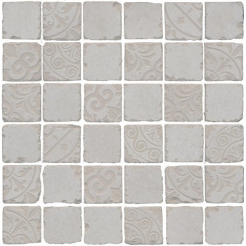 Керамогранит SBM005/DD6403 Про Фьюче серый светлый мозаичный 30x30