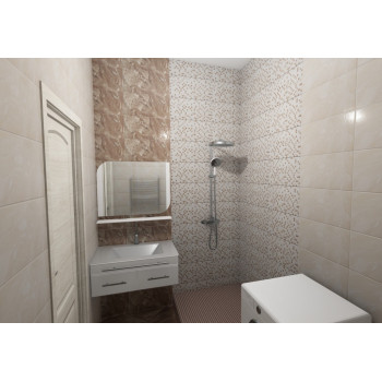 Плитка Cube Danae Gris 25x50