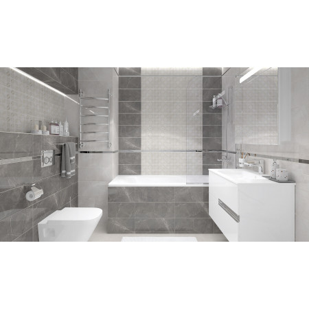 Плитка Fronda серый 20х50