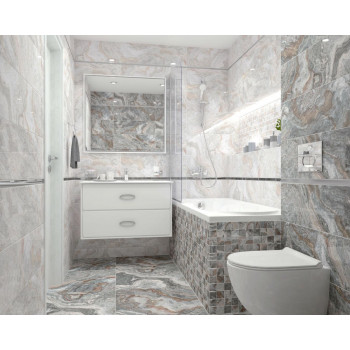 Плитка Gray светлый 25х75