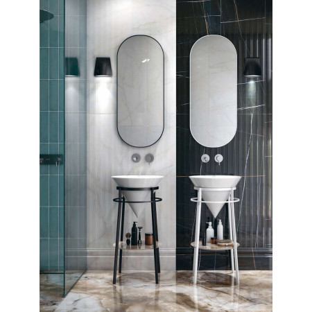 Плитка 14035R Греппи черный структура обрезной 40*120