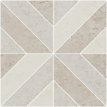 Керамогранит ID125 Декор Про Лаймстоун бежевый матовый 60х60