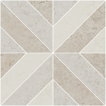 Керамогранит ID125 Декор Про Лаймстоун бежевый матовый 60х60