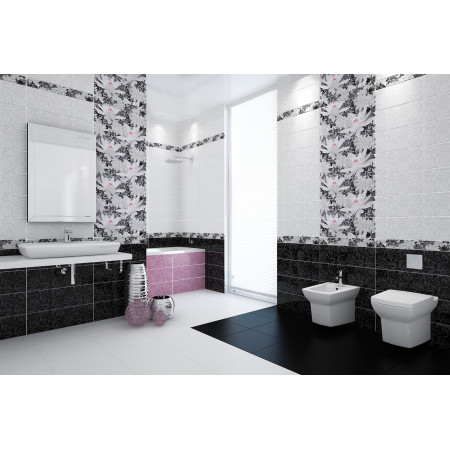 Керамогранит C-PW4R052 Palitra белый 42x42