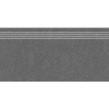 Ступени DD254320R/GR Джиминьяно антрацит матовый обрезной 30x60