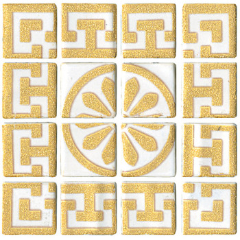 Мозаика DT28 Ритм керамическая вставка 9,8*9,8