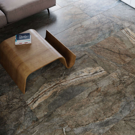 Керамогранит DL502920R Сильвер Рут серый обрезной 60*119.5