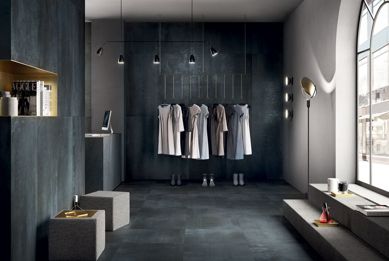 Керамогранит 610130000313 Surface Steel Battiscopa 7,2x60