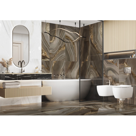 Керамогранит 60120WOW21HG Wow Brown суперполированный 600x1200x8