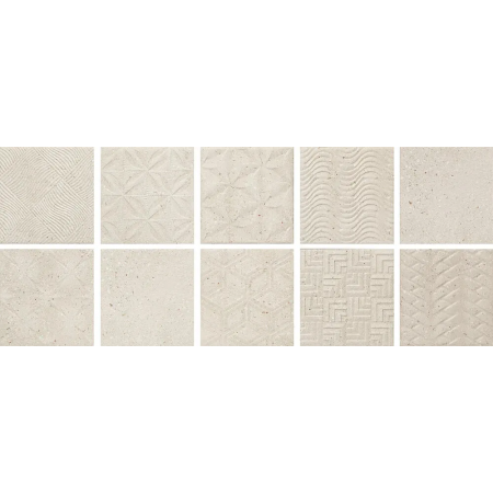 Плитка Dipsy Asphalt Off White 15x15