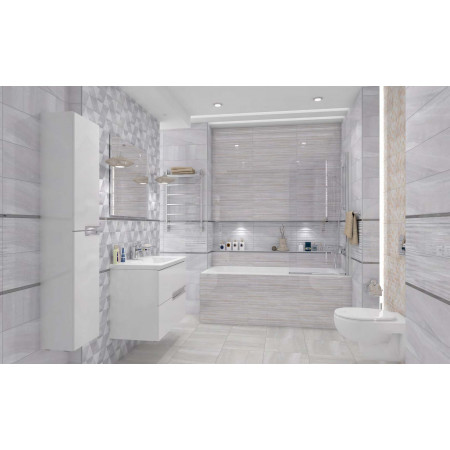 Плитка Декор Diadema Fly белый 17-03-00-1185-0 20х60