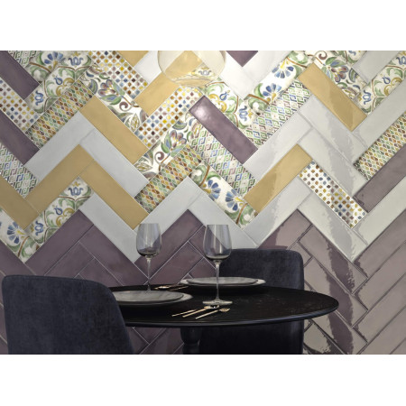 Плитка 9020 Монпарнас сиреневый 8.5*28.5